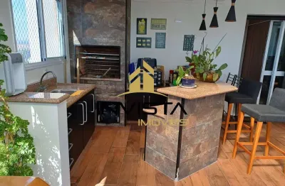 Cobertura duplex com piscina e churrasqueira- 277m²- aceita permuta