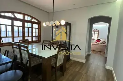 Casa térrea e ampla no jardim estoril- 4 dormitórios - 260m²- churrasqueira