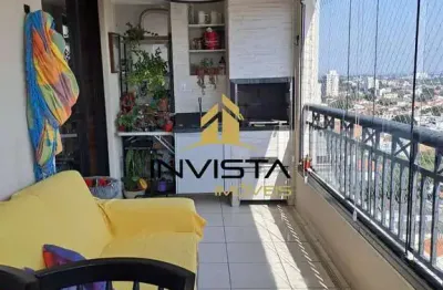 Terrasse premier-87m²- varanda gourmet- cidade jardim, sesi, 2 vagas