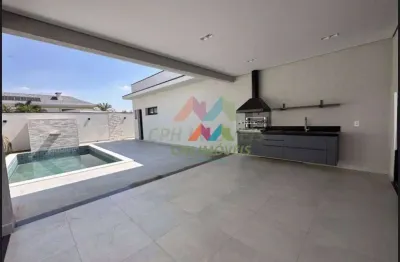 Casa térrea de alto padrão à venda no condomínio maison du parc - indaiatuba, sp| ca0036