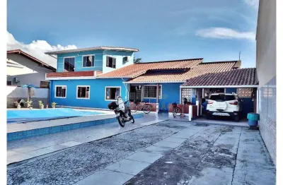 Casa com 4 dormitórios à venda, 135 m² - praia joão rosa - biguaçu/sc