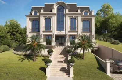 Casa com 4 dormitórios à venda - meia praia - itapema/sc