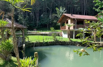 Sítio com 3 dormitórios à venda - vargem grande - águas mornas/sc.