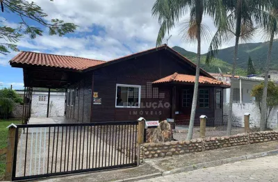 Casa a venda  com 3 dormitórios à venda - praia de fora - palhoça/sc