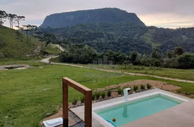 Chacara na serra com lagos, campo de futebol e casa sede com 15.000 m² - alfredo wagner/sc