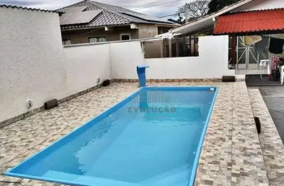 Casa 3 quartos, 2 vagas, piscina - palmas - santa catarina.
