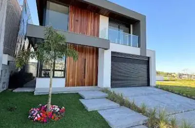 Casa alto padrão com 3 suítes - reserva da pedra/pedra branca-sc