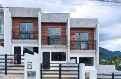 Sobrado com 2 dormitórios (suíte) - 78 m² - potecas - são josé/sc