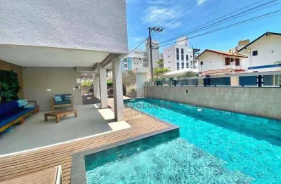 Apto prox. ao mar com 2 quartos, 1 suíte, 1 vaga, mobiliado - celso ramos