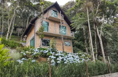 Lindo chalé com 2 dormitórios - águas mornas - águas mornas/sc