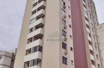 Apartamento, 1 dormitório, sacada, bairro csmpinas, são josé/sc