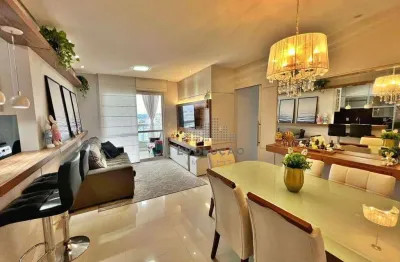 Apartamento 100% mobiliado em excelente localização no bairro campinas.