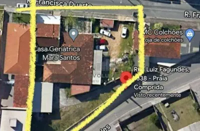 Terreno, comercial e residencial, contendo 1.336,25 metros quadrados de área total, bairro flor de nápoles, são josé/sc
