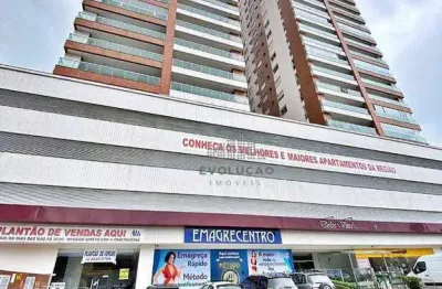 Apartamento novo com 180 m² com 03 suítes e 02 vagas - centro - palhoça/sc