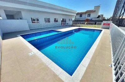 Apto 2 quartos, 1 vaga, semi mobiliado - bela vista - santa catarina