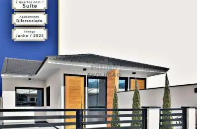 Casa com 2 quartos à venda na Rua Brusque, Barra do Aririú, Palhoça
