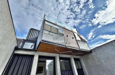 Casa no estreito com vista mar, 3 dorms, 1 suíte e terraço gourmet