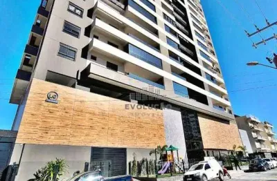 Apto alto padrão 02 dorms com suite, andar alto, vista mar - floresta são josé sc