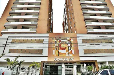 Apto mobiliado 2 droms com 1 suíte,  1 vaga - barreiros são josé sc