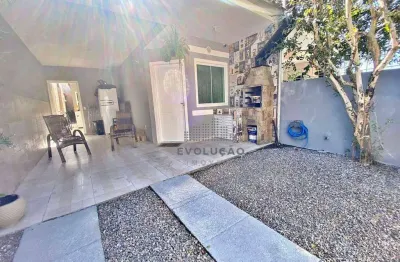 Casa com 2 dormitórios à venda, 65 m² - forquilhas - são josé/sc