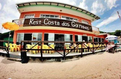 Casa x restaurante com 1.000 m², frente mar  em governador celso ramos