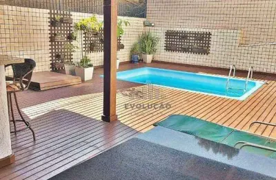 Excelente casa com 5 dorms, 242 m² - barreiros - são josé/sc