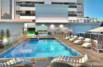 Apartamento com 2 suítes, 100% mobiliado, lavabo, vaga com hb- campinas - são josé/sc