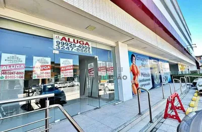 Loja para alugar, 124 m² por r$ 8.035,00/mês - centro - palhoça/sc