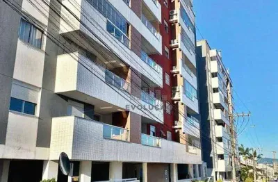 Apartamento 02 dorms com suíte e vista mar - praia comprida - são josé/sc