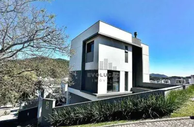 Casa 4 dormitórios, sendo 3 suítes, vaga para 8 carros, piscina, bairro pedra branca, palhoça/sc
