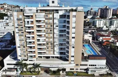 Apartamento 3 dorms com suíte, 02 vagas e vista mar - abraão - florianópolis/sc
