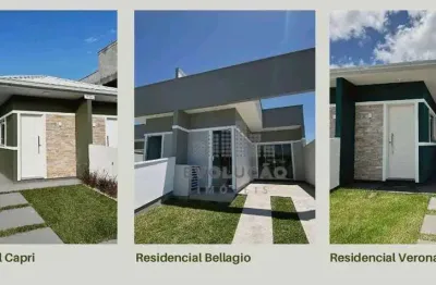 Casa em condomínio fechado com 2 quartos à venda no Forquilhas, São José 