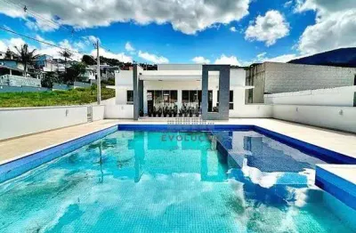 Terreno em condomínio fechado à venda na Rua Getúlio Vargas, Fundos, Biguaçu