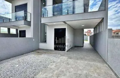 Sobrados com 3 dormitórios à venda, 127 m² - ipiranga - são josé/sc
