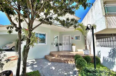 Casa alto padrão 03 suítes com 210 m² - fazenda santo antônio - são josé/sc