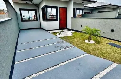 Casa com 2 dormitórios à venda, 50 m² - nova palhoça - palhoça/sc