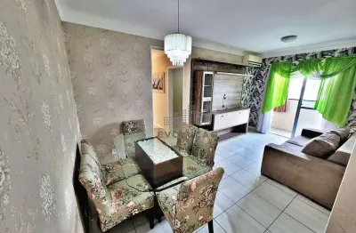 Apartamento com 3 dormitórios, andar alto, vista mar, 80 m² - areias - são josé/sc