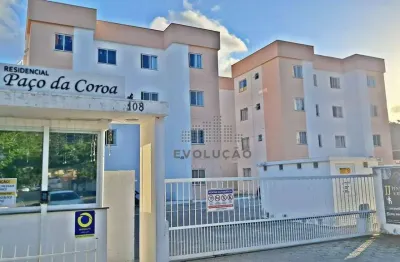 Apartamento com 2 dormitórios à venda, 45 m²  - são sebastião - palhoça/sc