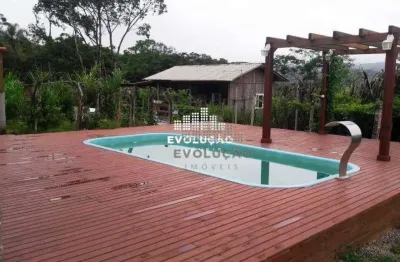 Sítio com 3 dormitórios à venda -fazenda - biguaçu/sc