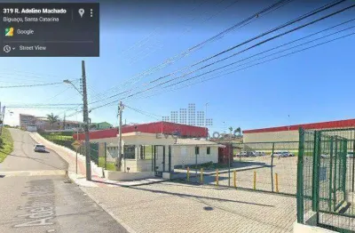 Excelente terreno com 6.184,22 m² de área total, com viabilidade para edificação multi-familiar, bom viver, biguaçú/sc