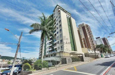 Apartamento com 2 dormitórios à venda, 58 m² - barreiros - são josé/sc