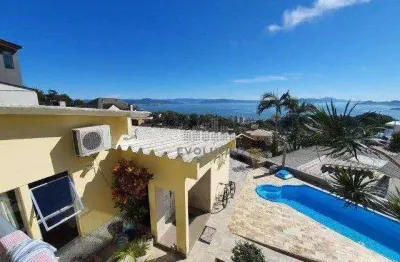 Casa com 4 dormitórios ,piscina - centro - florianópolis/sc
