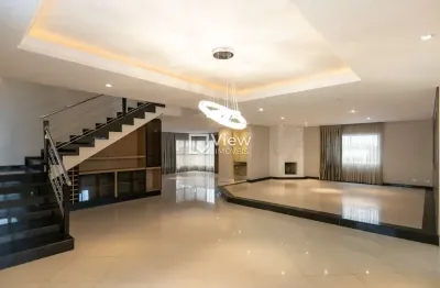 Casa em condomínio fechado com 4 quartos à venda na rua rolândia, 670, pineville, pinhais, 498 m2 por r$ 2.850.000