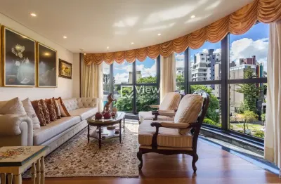 Apartamento com 4 quartos à venda na avenida sete de setembro, 6235, seminário, curitiba, 279 m2 por r$ 1.700.000