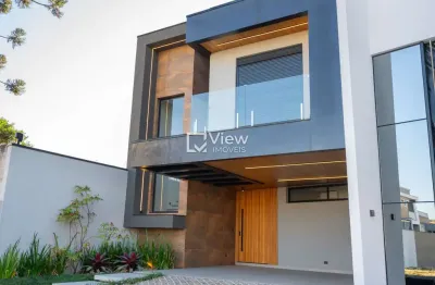 Casa em condomínio fechado com 4 quartos à venda na rua rafael puchetti, 1125, braga, são josé dos pinhais, 245 m2 por r$ 2.099.800