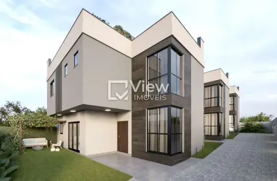 Casa em condomínio fechado com 3 quartos à venda na rua francisco prestes maia, 415, boa vista, curitiba, 195 m2 por r$ 1.280.000