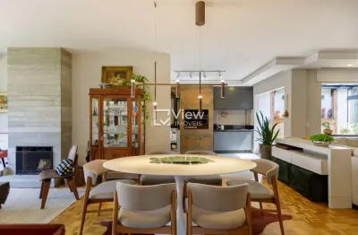 Casa em condomínio fechado com 4 quartos à venda na rua carlos benato, 750, santa felicidade, curitiba, 233 m2 por r$ 2.450.000
