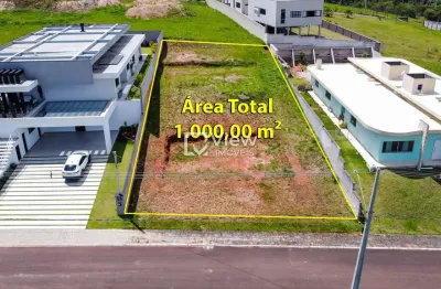 Terreno em condomínio fechado à venda na rua antônio micheletti, 117, jardim amélia, pinhais por r$ 1.100.000