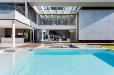 Casa em condomínio fechado com 5 quartos à venda na rua anastácio homann, 651, orleans, curitiba, 600 m2 por r$ 9.450.000