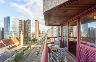 Apartamento com 5 quartos à venda na avenida paraná, 111, cabral, curitiba, 311 m2 por r$ 1.700.000